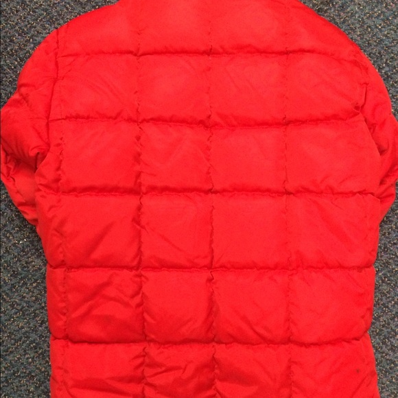 Men’s GAP Vtg Vintage Red Down Puffer size XS - Picture 3 of 8